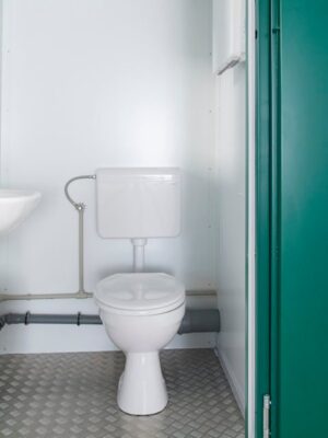 1+1 Double Mains Toilet 8Ft x 5Ft (Green)