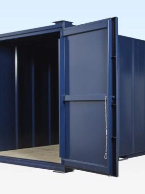 1-133.jpg 12Ft x 8Ft Steel Store Cabin (Suitable for stacking)