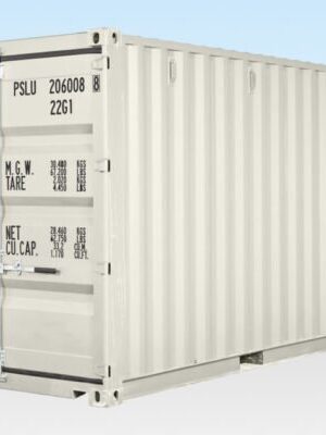 20Ft Shipping Container (One Trip) – White