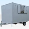 12Ft x 7Ft 6in Steel Mobile Anti-Vandal Office Cabin