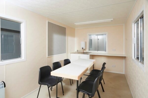 12Ft x 8Ft Steel Anti-Vandal Canteen Cabin