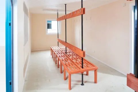 24Ft x 9Ft Steel Drying Room Cabin