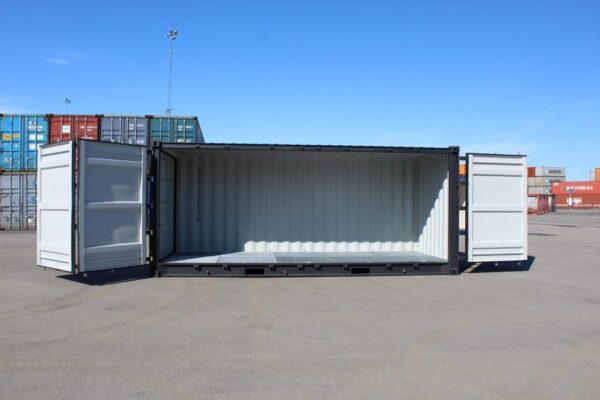 20ft High Cube Container – Hazardous Waste Container, Side opening (9ft 6′ high)