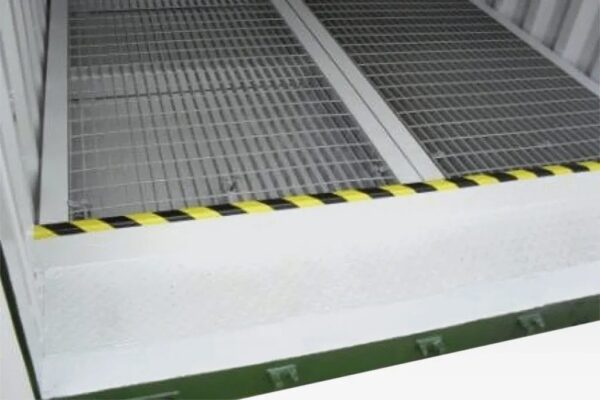 20Ft X 8Ft Open Side Bunded Open Mesh Floor Store
