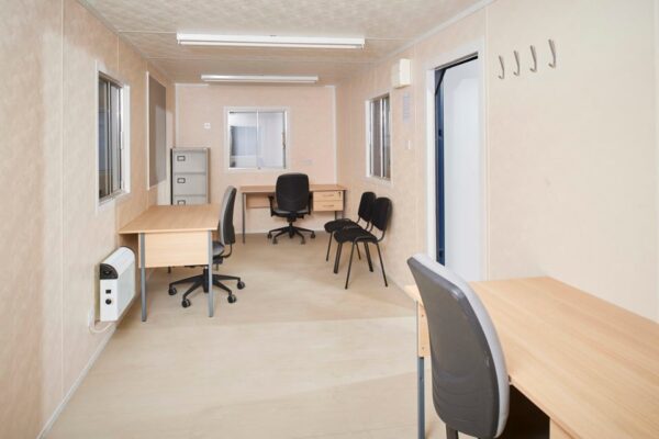 2-122.jpg 24Ft x 9Ft Steel Anti-Vandal Office Cabin