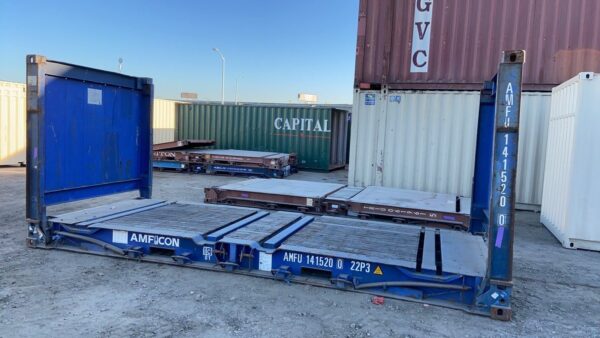 20Ft X 8Ft Used Flat Rack Shipping Containers