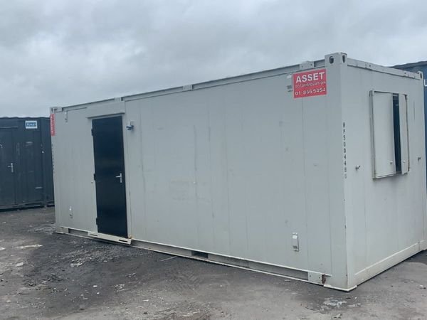 20Ft x 8Ft Steel Anti-Vandal Office Cabin