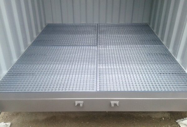 20Ft X 8Ft Open Side Bunded Open Mesh Floor Store