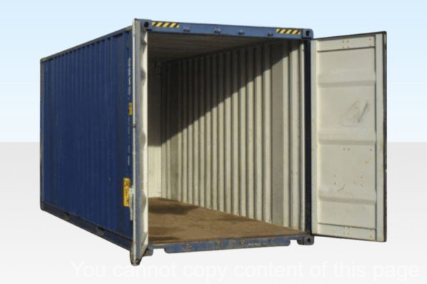 40ft High Cube (9′ 6″ high) Double Door Container (DD)