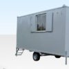 12Ft x 7Ft 6in Steel Mobile Anti-Vandal Office Cabin