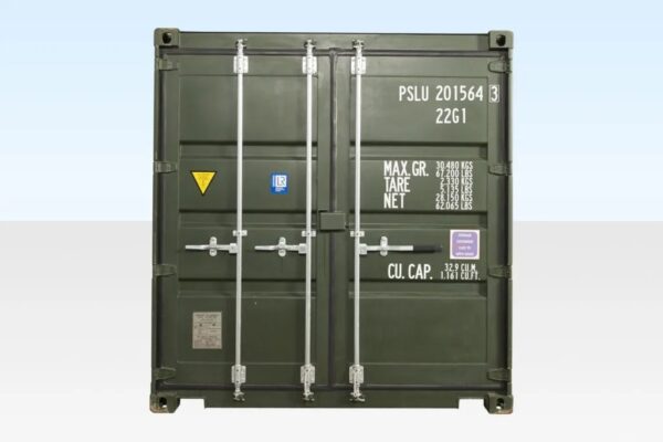 20ft x 8ft Tunnel Container (Double End Door) One Trip