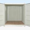 10ft x 8ft Shipping Container (One Trip) White (RAL 9003)