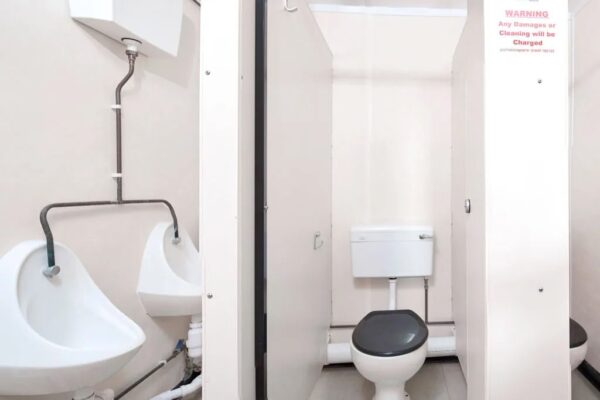 12Ft x 9Ft 2+1 Jackleg Toilet Cabin